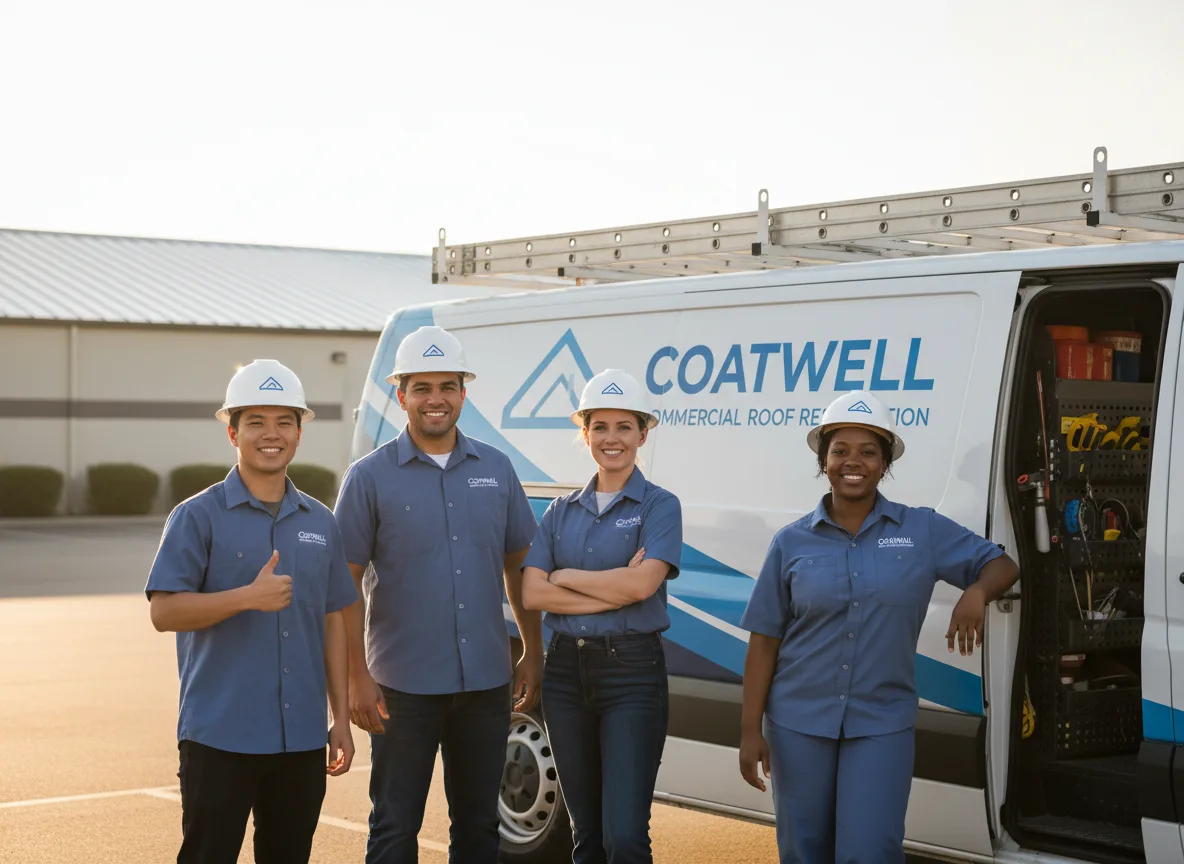 Commercial roof coating company in Mosherville, MI